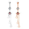 BER-2747,Surgical Stainless Steel Belly Ring