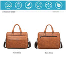 HB-8015 , 14 Inch Leather Laptop Bag,Briefcase for Men,Men's messenger bag