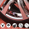 AVC-016,4 Pieces Crown Tire Valve Stem Caps Bling Handmade Crystal Rhinestone Universal Chrome Crown Vehicle Car Tire Caps Covers, Attractive Accessories for Car