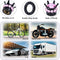 AVC-016,4 Pieces Crown Tire Valve Stem Caps Bling Handmade Crystal Rhinestone Universal Chrome Crown Vehicle Car Tire Caps Covers, Attractive Accessories for Car