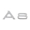 AD-A8, High Quality ABS Audi A8 Badges