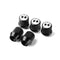 AVC-015, imix home-5PCS All Brand Emblem Aluminium Tyre Air Valve Caps -Premium Alloy, Luxury Finish