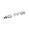 AD-30TFSI, High Quality ABS Audi Figure Trunk Badges