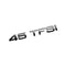 AD-30TFSI, High Quality ABS Audi Figure Trunk Badges