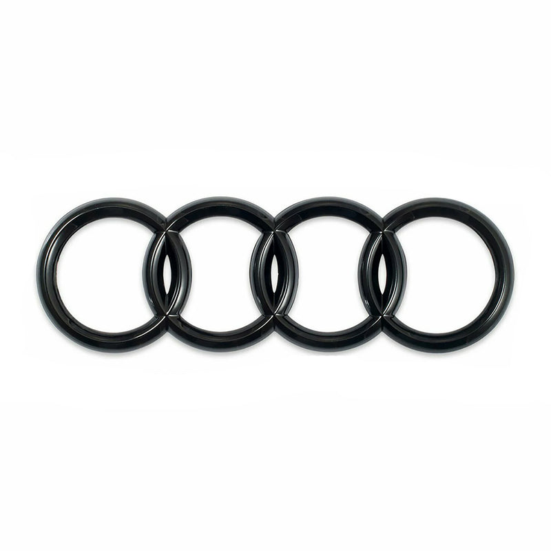 AD-4RC-249-FB, Audi badge cover, Audi emblem cover, Audi four rings cover, Audi logo overlay, Audi car accessories, Audi badge protector, Audi trim cover, Audi styling parts, Audi rings upgrade, Audi front rear badge cover.
