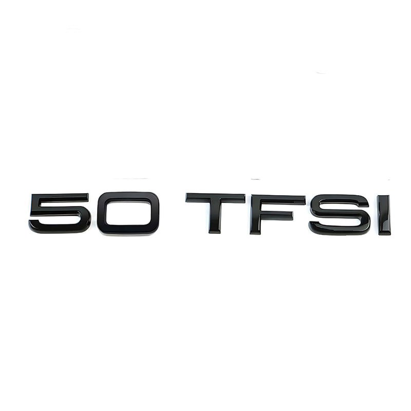 AD-30TFSI, High Quality ABS Audi Figure Trunk Badges