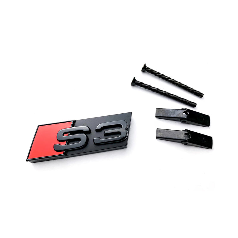 AD-FG-01-S, AUDI S-Line Grille Badge Front Logo, Car Accessories