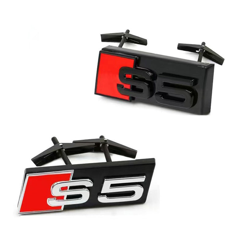 AD-FG-01-S, AUDI S-Line Grille Badge Front Logo, Car Accessories