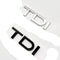 AD-TDI, High Quality ABS Audi TDI Trunk Badges