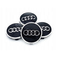 AUDI-RIMCAP-69, 4 PCS Original size AUDI Rim Cap - Ø69mm