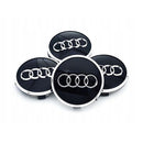 AUDI-RIMCAP-69, 4 PCS Original size AUDI Rim Cap - Ø69mm