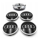 AUDI-RIMCAP-69, 4 PCS Original size AUDI Rim Cap - Ø69mm