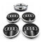 AUDI-RIMCAP-69, 4 PCS Original size AUDI Rim Cap - Ø69mm
