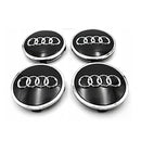 AUDI-RIMCAP-69, 4 PCS Original size AUDI Rim Cap - Ø69mm