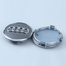 AUDI-RIMCAP-69, 4 PCS Original size AUDI Rim Cap - Ø69mm