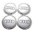AUDI-RIMCAP-69, 4 PCS Original size AUDI Rim Cap - Ø69mm