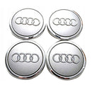 AUDI-RIMCAP-69, 4 PCS Original size AUDI Rim Cap - Ø69mm