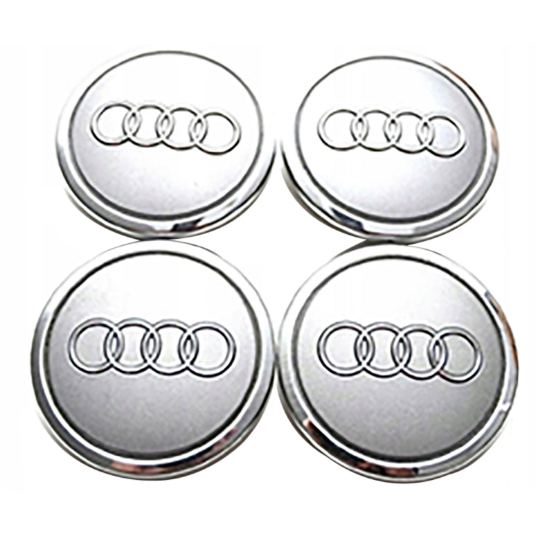 AUDI-RIMCAP-69, 4 PCS Original size AUDI Rim Cap - Ø69mm