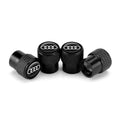 AVC-005-AUDI-02, Car & Motorcycle Aluminium Tyre Air Valve Caps