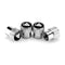 AVC-005-FOTON-01, 4PCS FOTON Emblem Chrome Diamond Knurled Aluminium Tyre Air Valve Caps