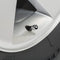 AVC-005-FOTON-01, 4PCS FOTON Emblem Chrome Diamond Knurled Aluminium Tyre Air Valve Caps