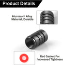AVC-012, imix home-5PCS All Brand Emblem Aluminium Tyre Air Valve Caps with O Rubber Seal,Corrosion Resistant,No air Leaking,Dustproof,Universal Stem Covers for Cars Trucks Motorcycles SUVs and Bikes