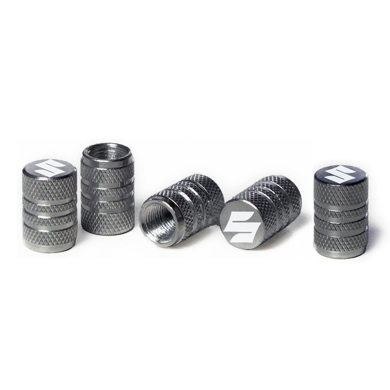 AVC-012, imix home-5PCS All Brand Emblem Aluminium Tyre Air Valve Caps with O Rubber Seal,Corrosion Resistant,No air Leaking,Dustproof,Universal Stem Covers for Cars Trucks Motorcycles SUVs and Bikes