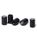 AVC-012, imix home-5PCS All Brand Emblem Aluminium Tyre Air Valve Caps with O Rubber Seal,Corrosion Resistant,No air Leaking,Dustproof,Universal Stem Covers for Cars Trucks Motorcycles SUVs and Bikes