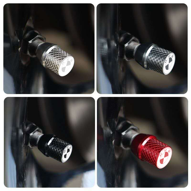 AVC-015, imix home-5PCS All Brand Emblem Aluminium Tyre Air Valve Caps -Premium Alloy, Luxury Finish