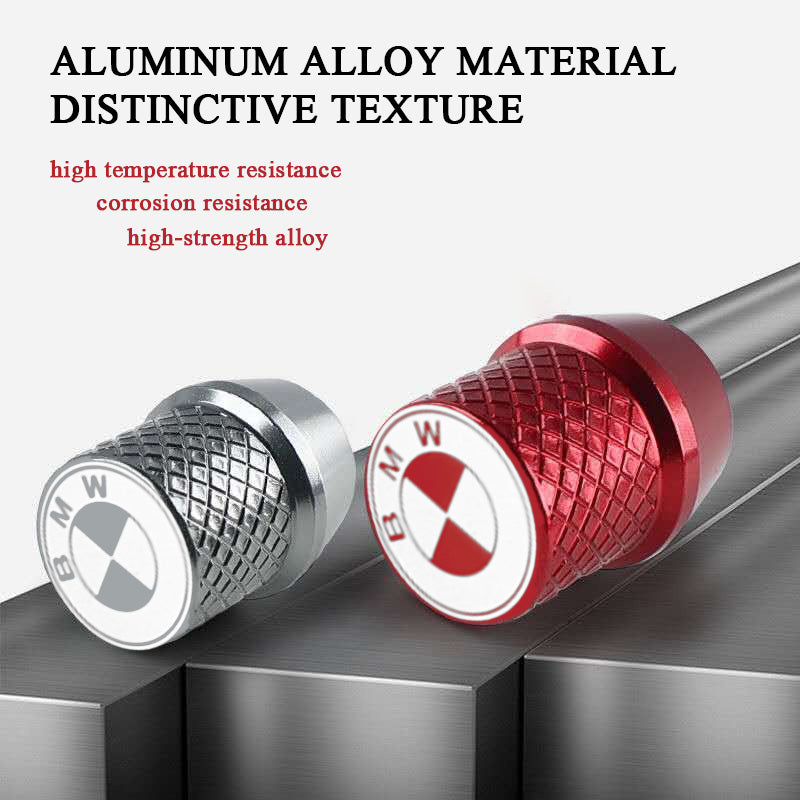 AVC-015, imix home-5PCS All Brand Emblem Aluminium Tyre Air Valve Caps -Premium Alloy, Luxury Finish