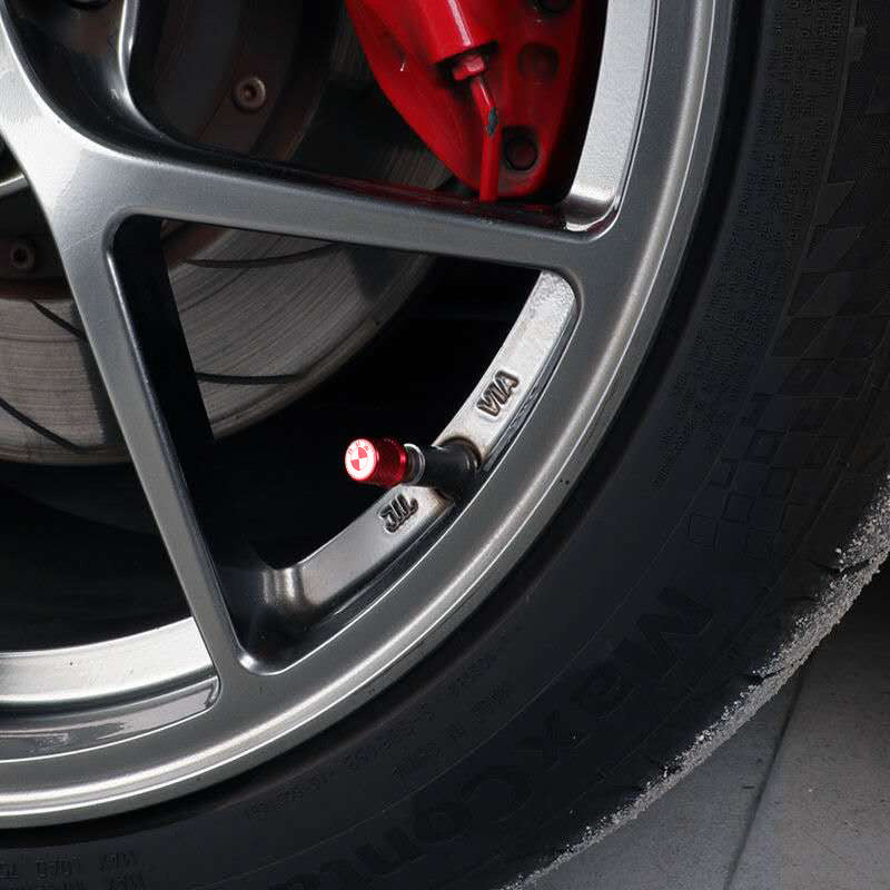 AVC-015, imix home-5PCS All Brand Emblem Aluminium Tyre Air Valve Caps -Premium Alloy, Luxury Finish