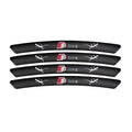 AWE-SLINE-01, 4PCS 3D Wheel hub Stickers Decorative Stickers, Aluminum Alloy Material for All AUDI S LINE Models Accessories