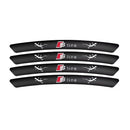AWE-SLINE-01, 4PCS 3D Wheel hub Stickers Decorative Stickers, Aluminum Alloy Material for All AUDI S LINE Models Accessories