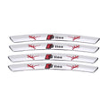 AWE-SLINE-01, 4PCS 3D Wheel hub Stickers Decorative Stickers, Aluminum Alloy Material for All AUDI S LINE Models Accessories