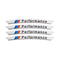 AWE-BM-01, 4PCS 3D Wheel hub Stickers Decorative Stickers M Sticker car Logo Badge Stickers Aluminum Alloy Material for All BMW Models Accessories
