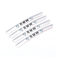 AWE-BMW-02, 4PCS 3D Wheel hub Stickers Decorative Stickers M Sticker car Logo Badge Stickers Aluminum Alloy Material for All BMW Models Accessories
