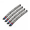 AWE-BMW-03, 4PCS 3D Wheel hub Stickers Decorative Stickers M Sticker car Logo Badge Stickers Aluminum Alloy Material for All BMW Models Accessories