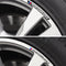 AWE-BMW-03, 4PCS 3D Wheel hub Stickers Decorative Stickers M Sticker car Logo Badge Stickers Aluminum Alloy Material for All BMW Models Accessories