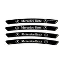 AWE-MBZ-01, 4PCS 3D Wheel hub Stickers Decorative Stickers, Aluminum Alloy Material for All Mercedes Benz Models Accessories
