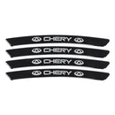AWE-CHERY-01, 4PCS 3D Wheel Hub Stickers Decorative Stickers, Aluminum Alloy Material for All CHERY Models Accessories
