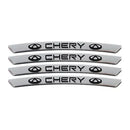 AWE-CHERY-01, 4PCS 3D Wheel Hub Stickers Decorative Stickers, Aluminum Alloy Material for All CHERY Models Accessories