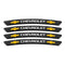 AWE-CHEVROLET-01, 4PCS 3D Wheel Hub Stickers Decorative Stickers, Aluminum Alloy Material for All CHEVROLET Models Accessories
