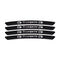 AWE-GAC-01, 4PCS 3D Wheel Hub Stickers Decorative Stickers, Aluminum Alloy Material for All GAC Models Accessories