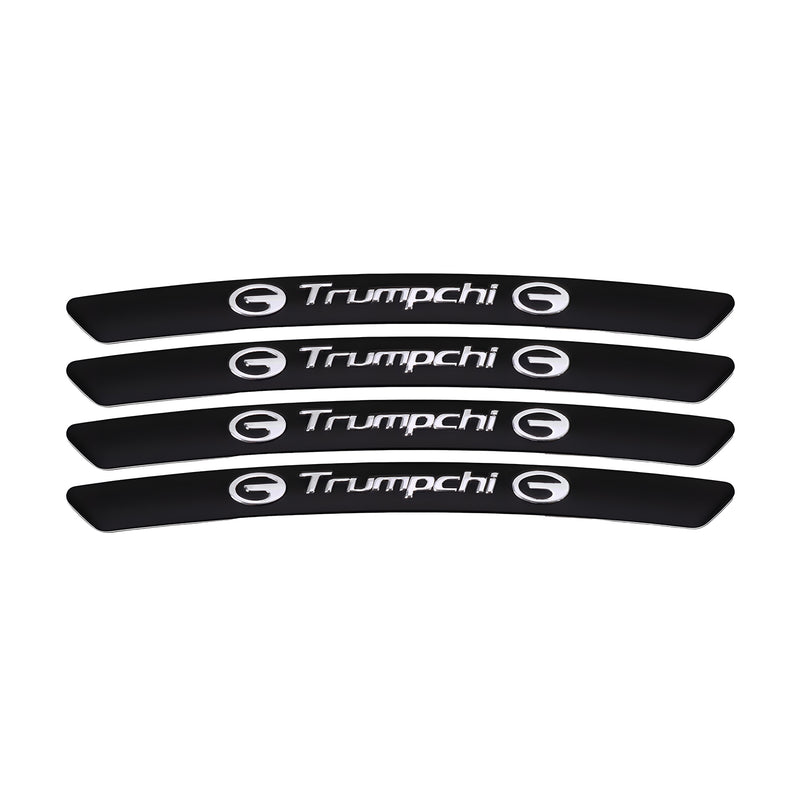 AWE-GAC-01, 4PCS 3D Wheel Hub Stickers Decorative Stickers, Aluminum Alloy Material for All GAC Models Accessories