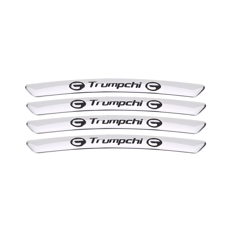 AWE-GAC-01, 4PCS 3D Wheel Hub Stickers Decorative Stickers, Aluminum Alloy Material for All GAC Models Accessories