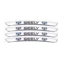 AWE-GEELY-01, 4PCS 3D Wheel Hub Stickers Decorative Stickers, Aluminum Alloy Material for All GEELY Models Accessories