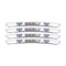 AWE-GEELY-01, 4PCS 3D Wheel Hub Stickers Decorative Stickers, Aluminum Alloy Material for All GEELY Models Accessories