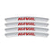 AWE-HAVAL-01, 4PCS 3D Wheel Hub Stickers Decorative Stickers, Aluminum Alloy Material for All HAVAL Models Accessories