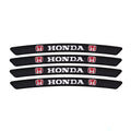 AWE-HONDA-01, 4PCS 3D Wheel Hub Stickers Decorative Stickers, Aluminum Alloy Material for All HONDA Models Accessories