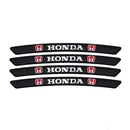 AWE-HONDA-01, 4PCS 3D Wheel Hub Stickers Decorative Stickers, Aluminum Alloy Material for All HONDA Models Accessories